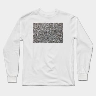 Tiny little stones on a stone beach. Long Sleeve T-Shirt